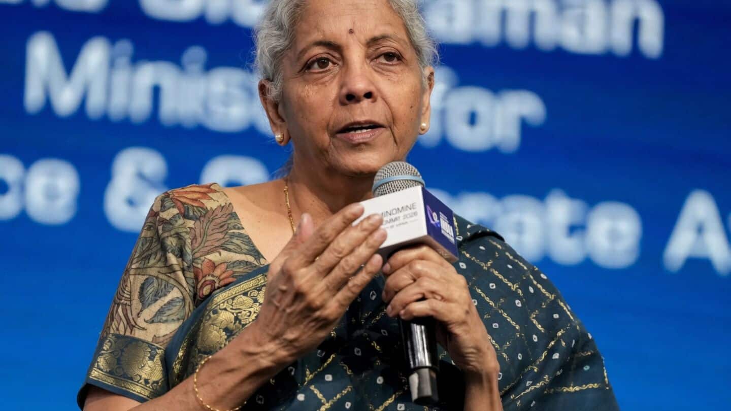 Sitharaman announces capital gains tax exemption for foreign portfolio investors