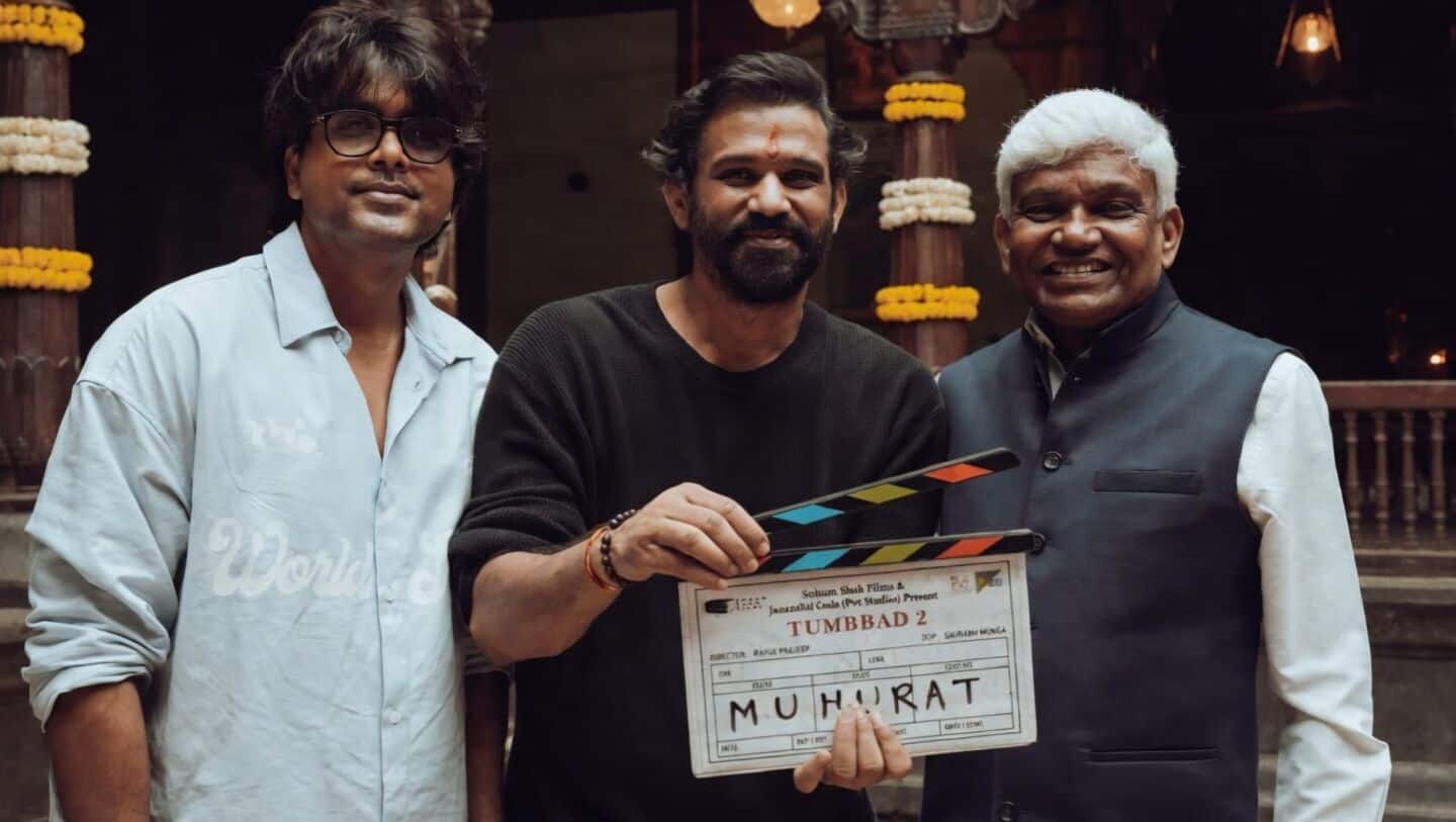 'Tumbbad 2' officially begins filming after muhurat photos released