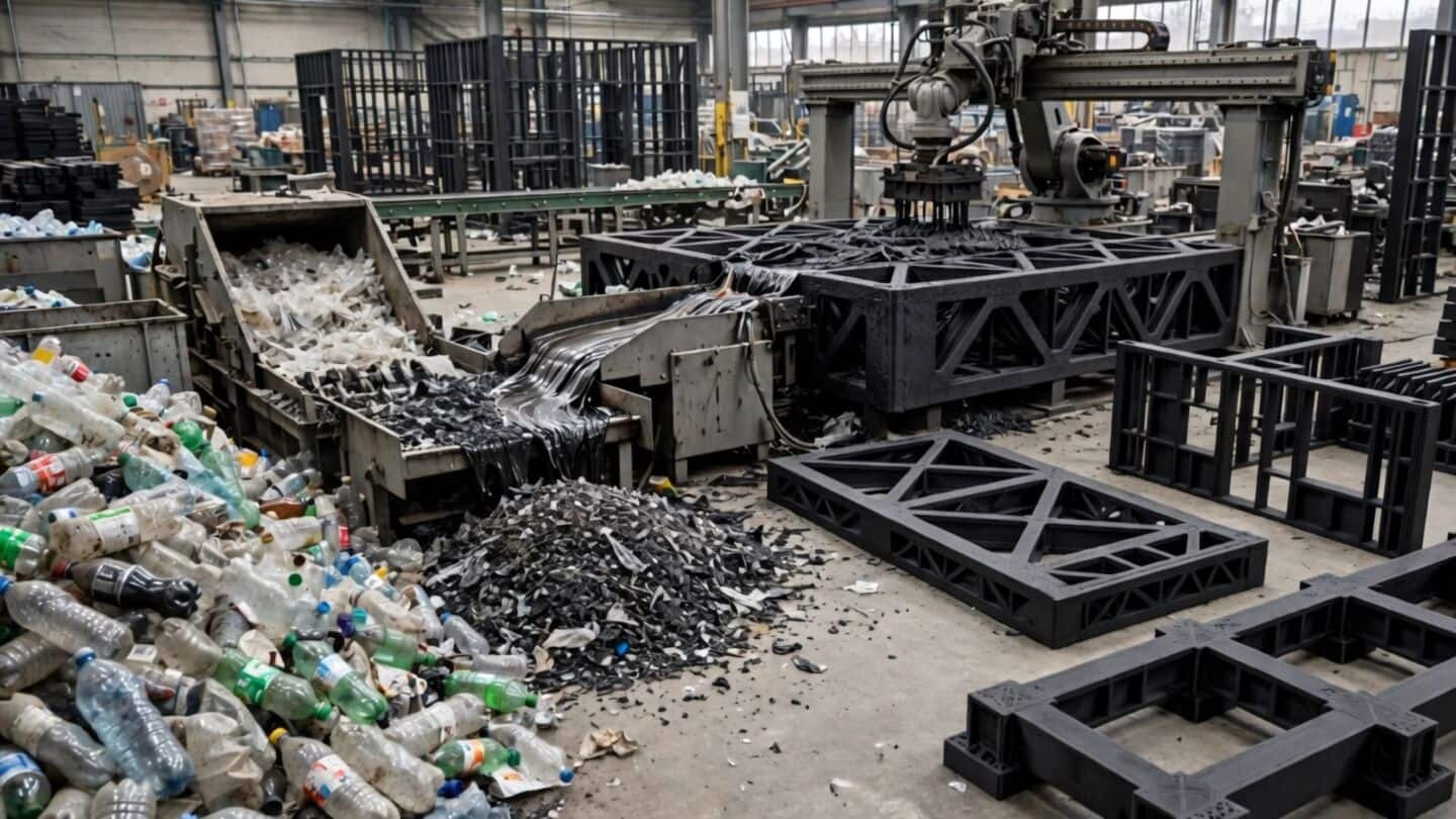 MIT and Atlas create composites from plastic waste using AI