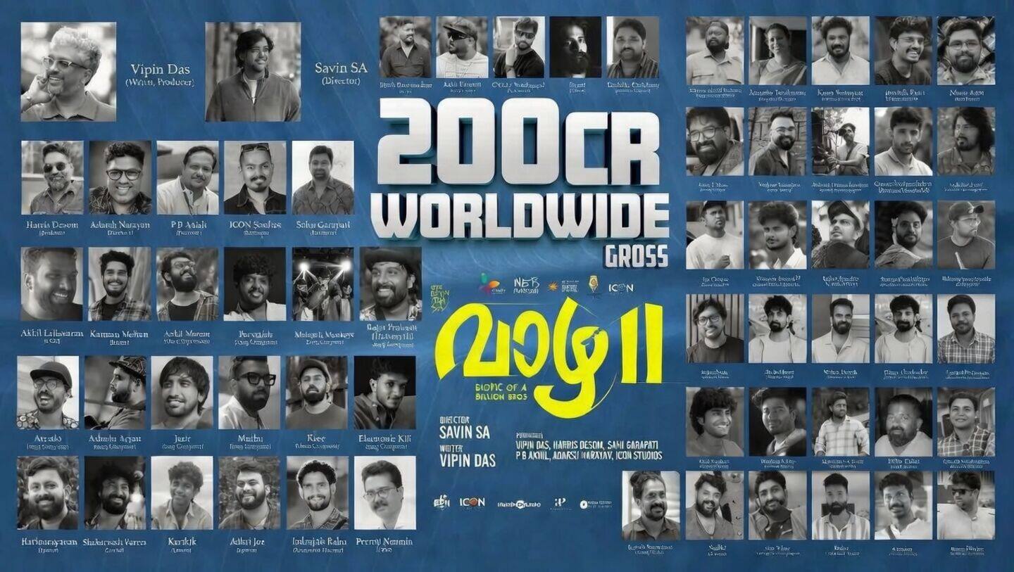 'Vaazha 2' crosses ₹205cr globally and earns ₹4.3cr in India