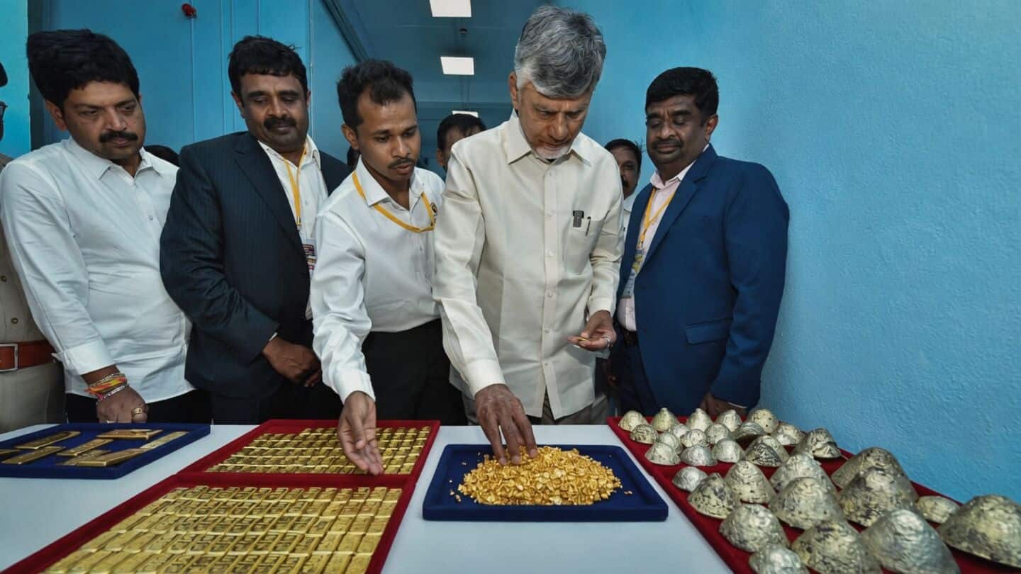 N Chandrababu Naidu launches Andhra Pradesh's largest private gold project