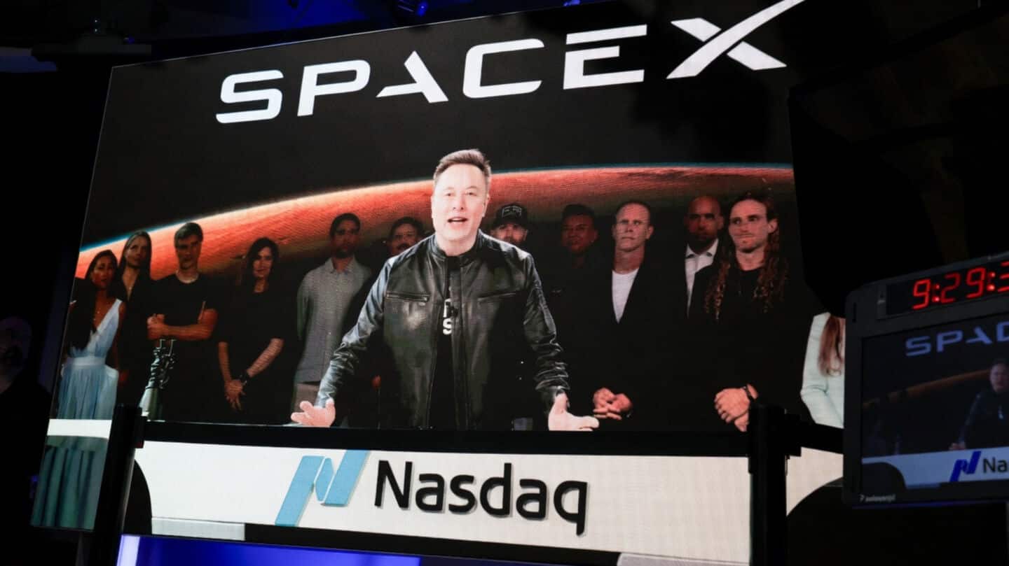 SpaceX shares fall below $135 IPO price for 1st time