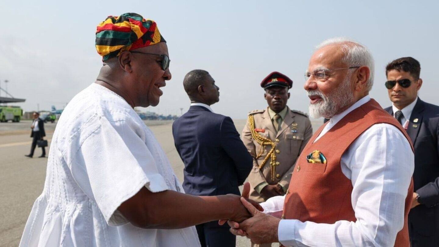 PM Modi's historic visit to Ghana