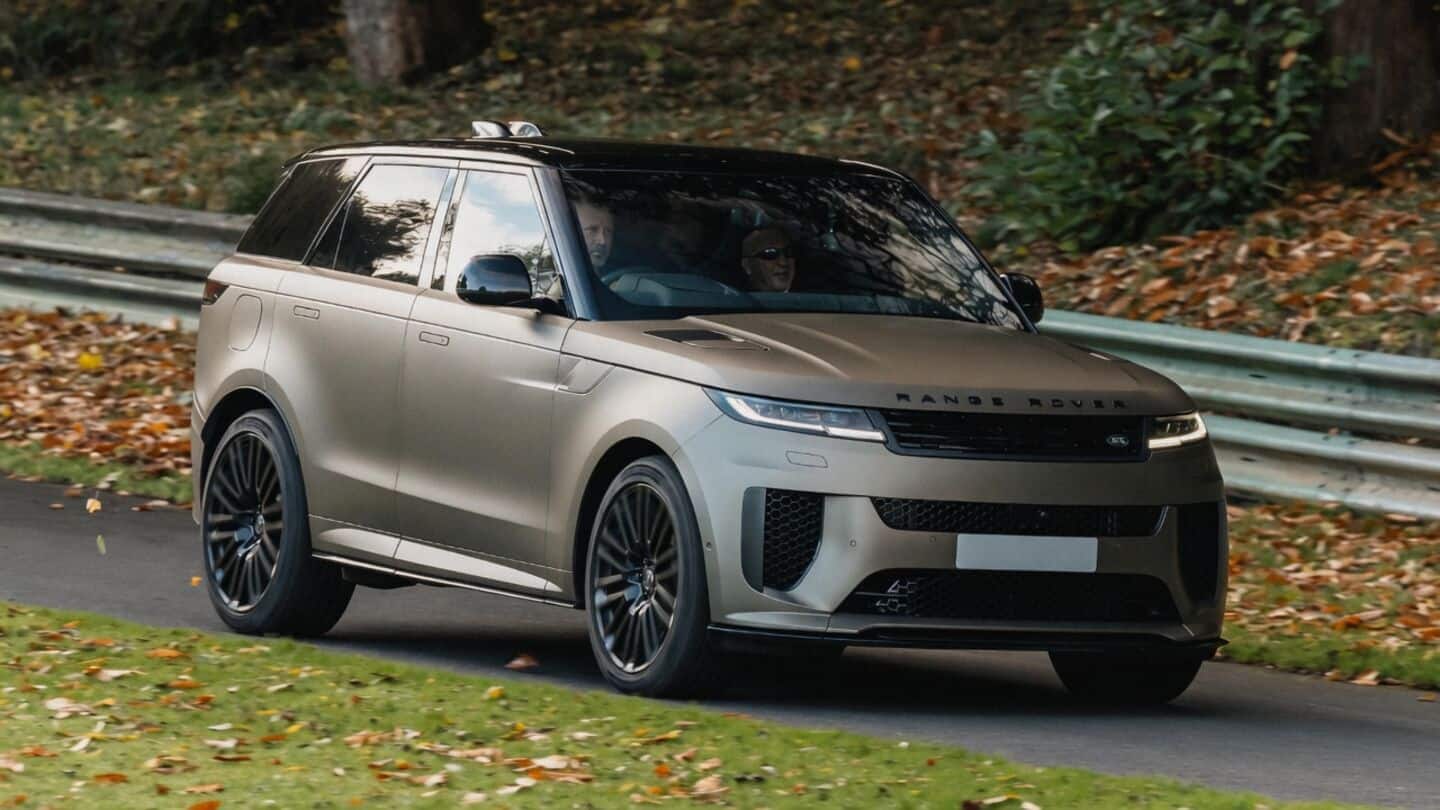 Jaguar Land Rover recalls 873 US Range Rover Sport SUVs