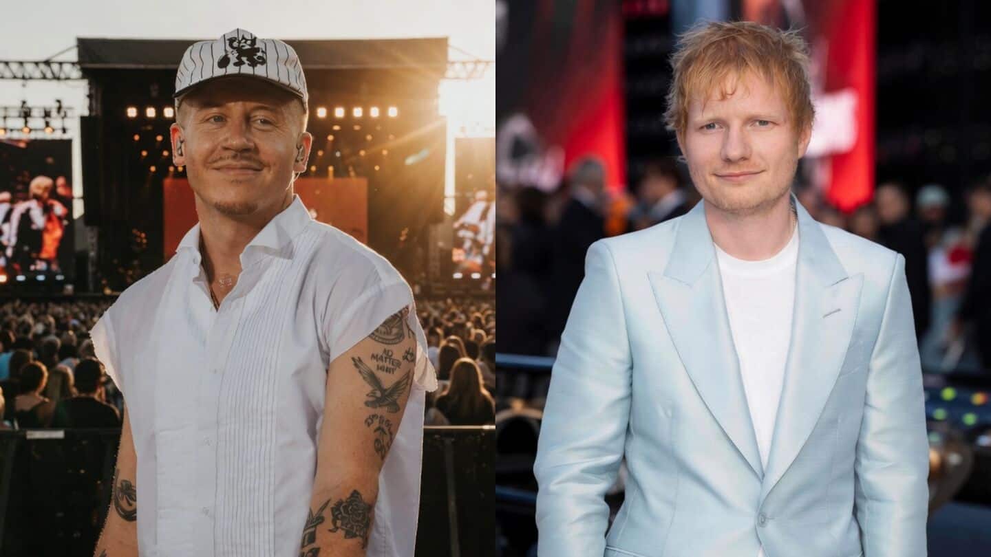 Sheeran Americas tour shaken after Macklemore removal, 4 acts quit