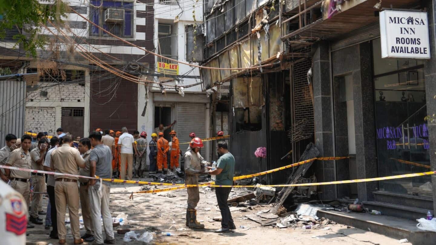 Fire at Flourish Stays B&B in Malviya Nagar kills 22