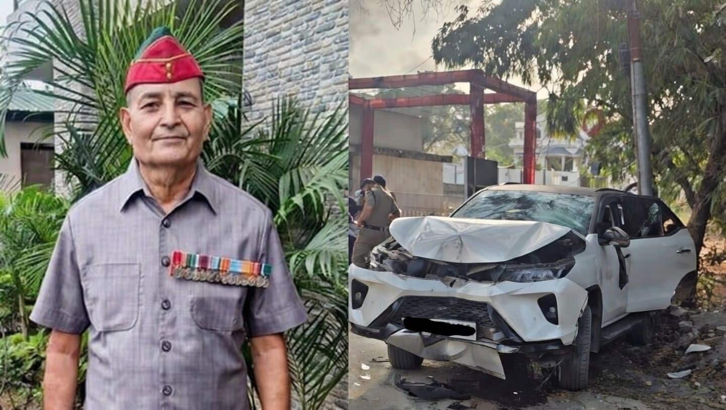 Retired brigadier killed, 2 officials suspended after Dehradun chase