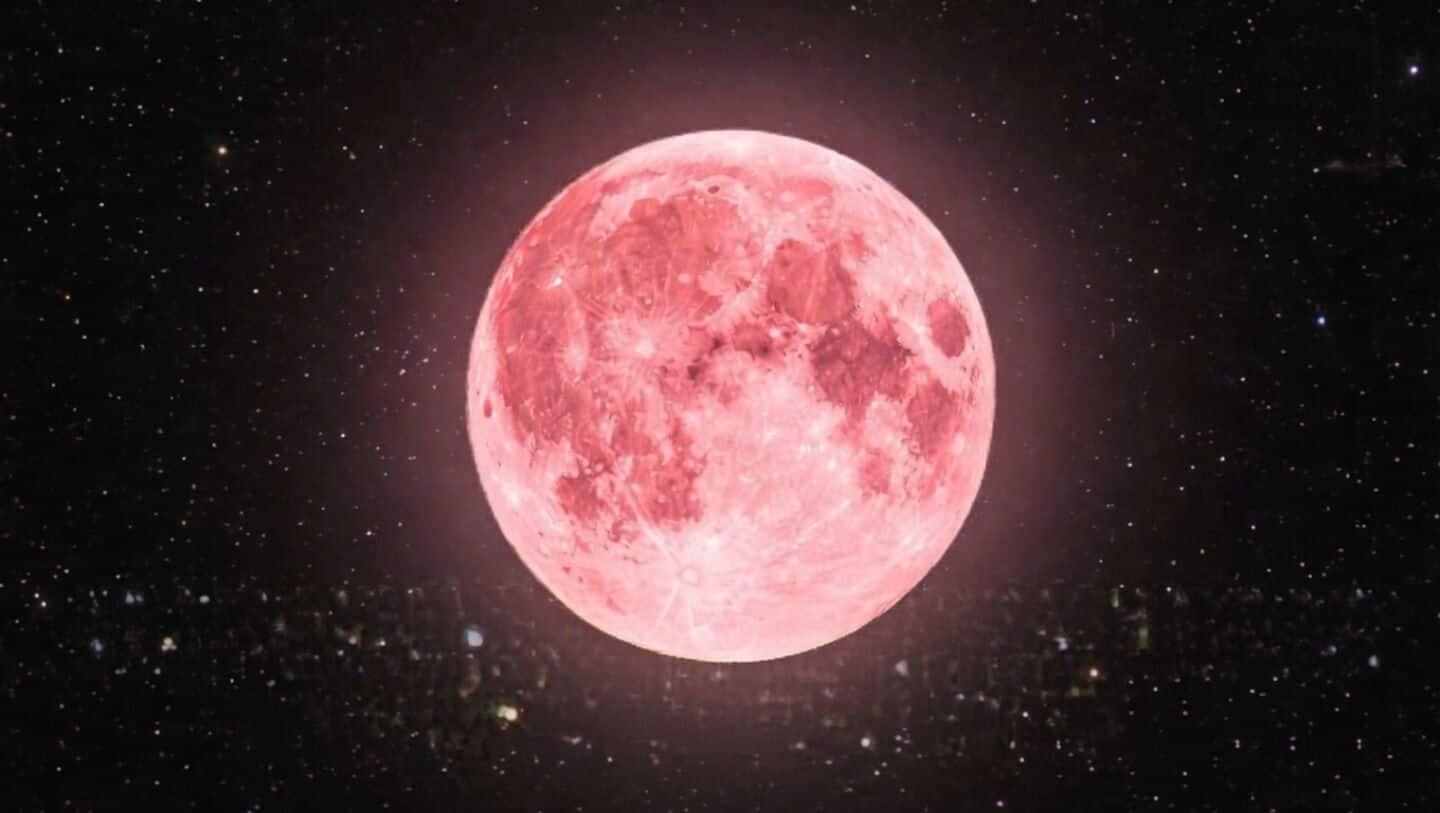 Pink Moon peaks Thursday morning but best seen Wednesday evening