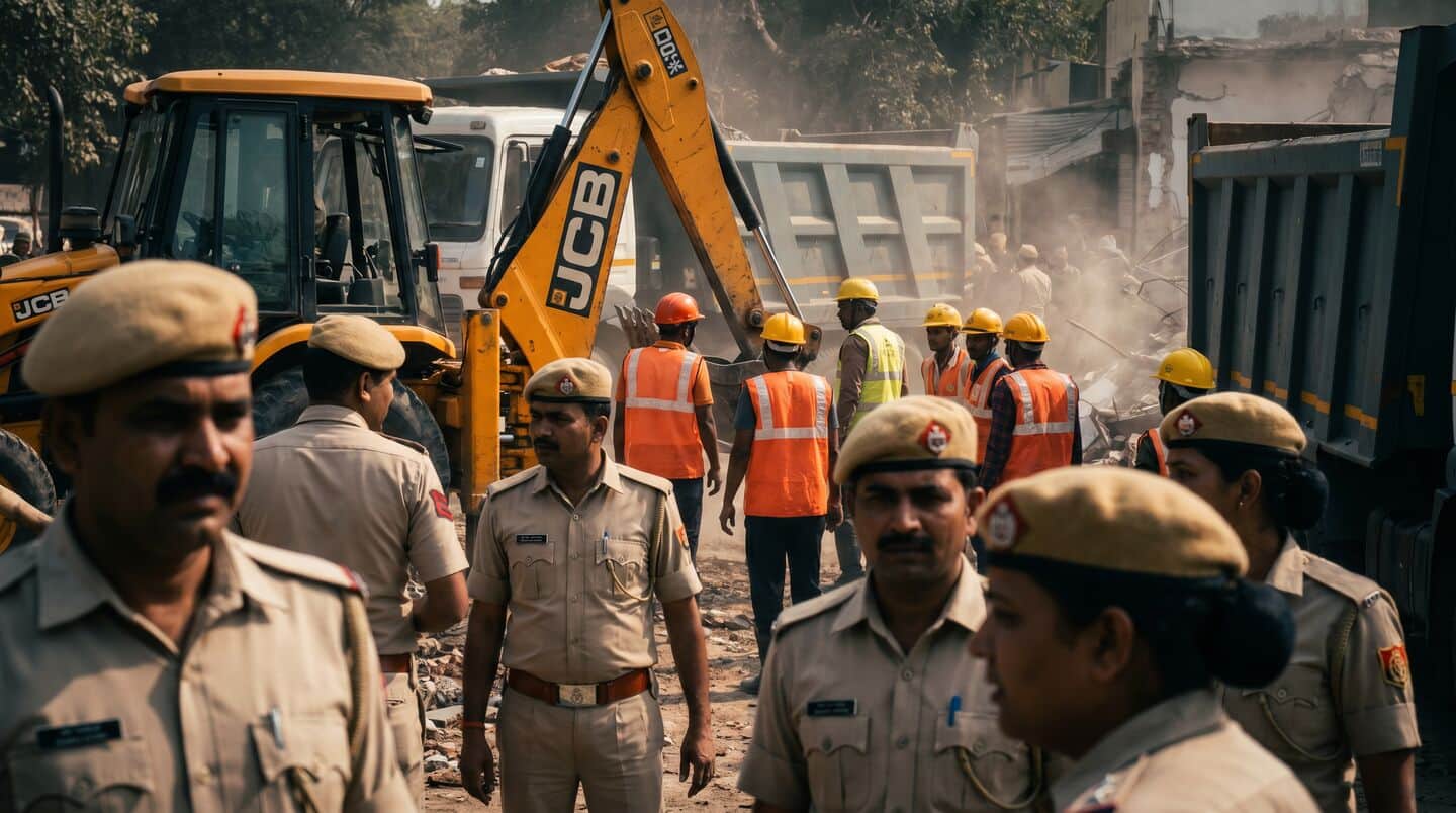 Four-story building near Saket metro station collapses, 3 dead