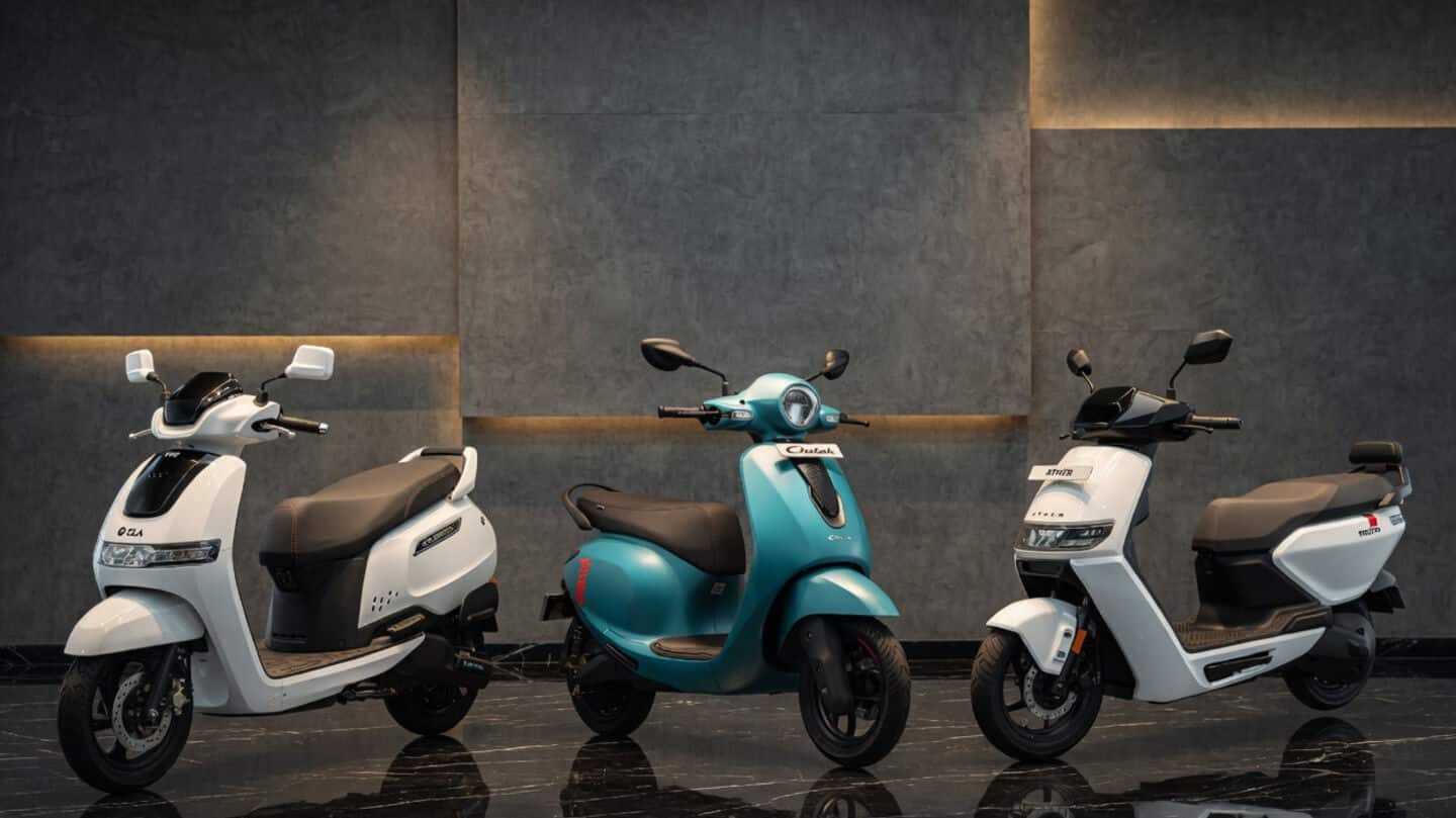India's electric 2-wheeler sales top 1 million up 54% YoY