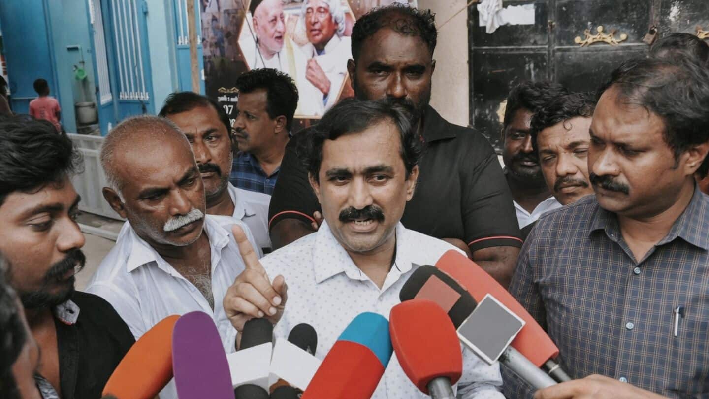 V Ponraj asks Madras High Court to quash FIR