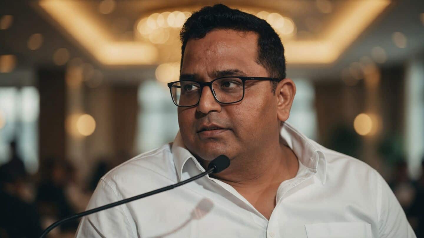Vijay Shekhar Sharma warns AI protests could leave India behind