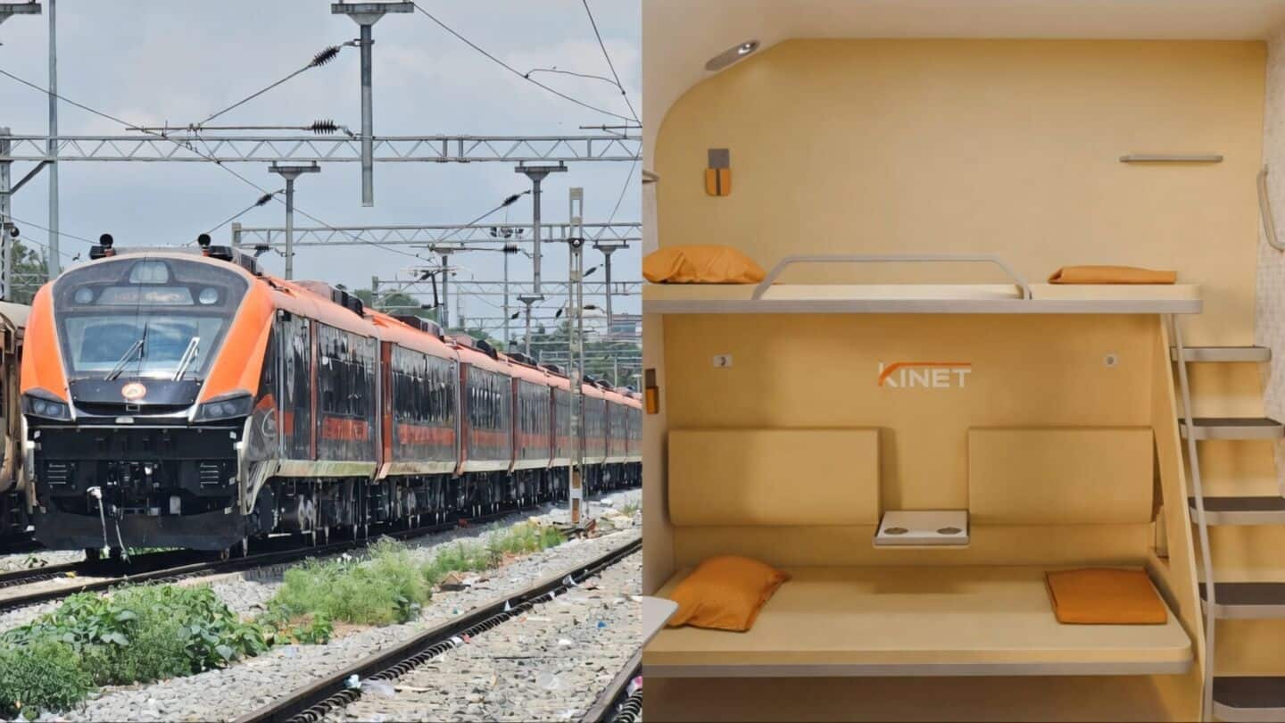 Indian Railways successfully tests Kavach on Vande Bharat sleeper