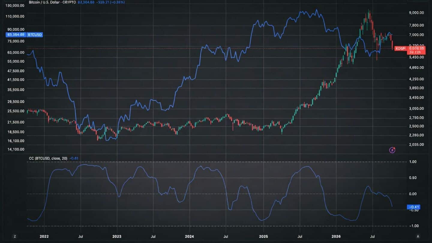 Investors question artificial intelligence as Bitcoin rallies and KOSPI slides