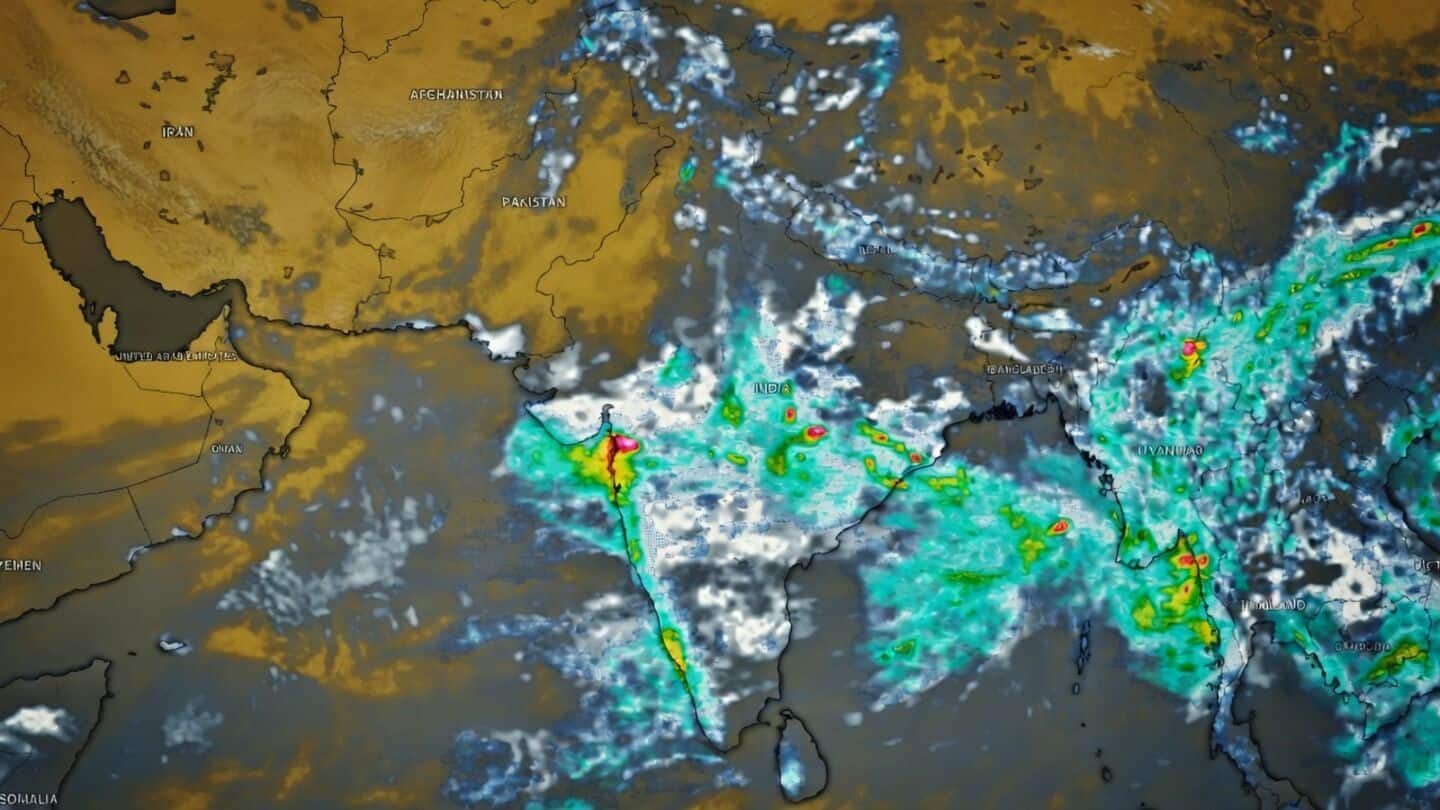 Mumbai soaked as Arabian Sea cloud system brings heavy rain