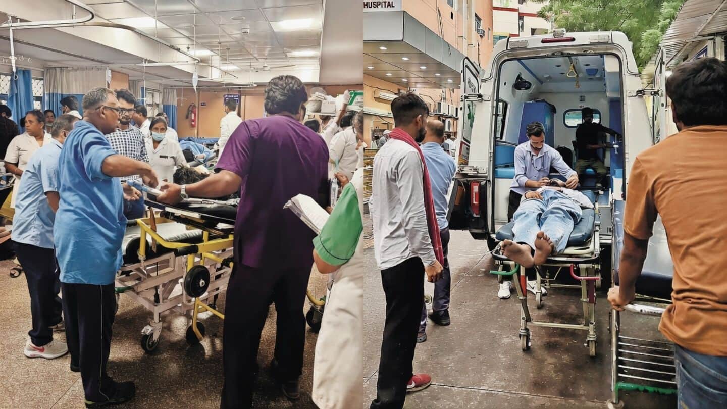 Delhi 'Sansad Chalo' protest over NEET cancelations injures over 100