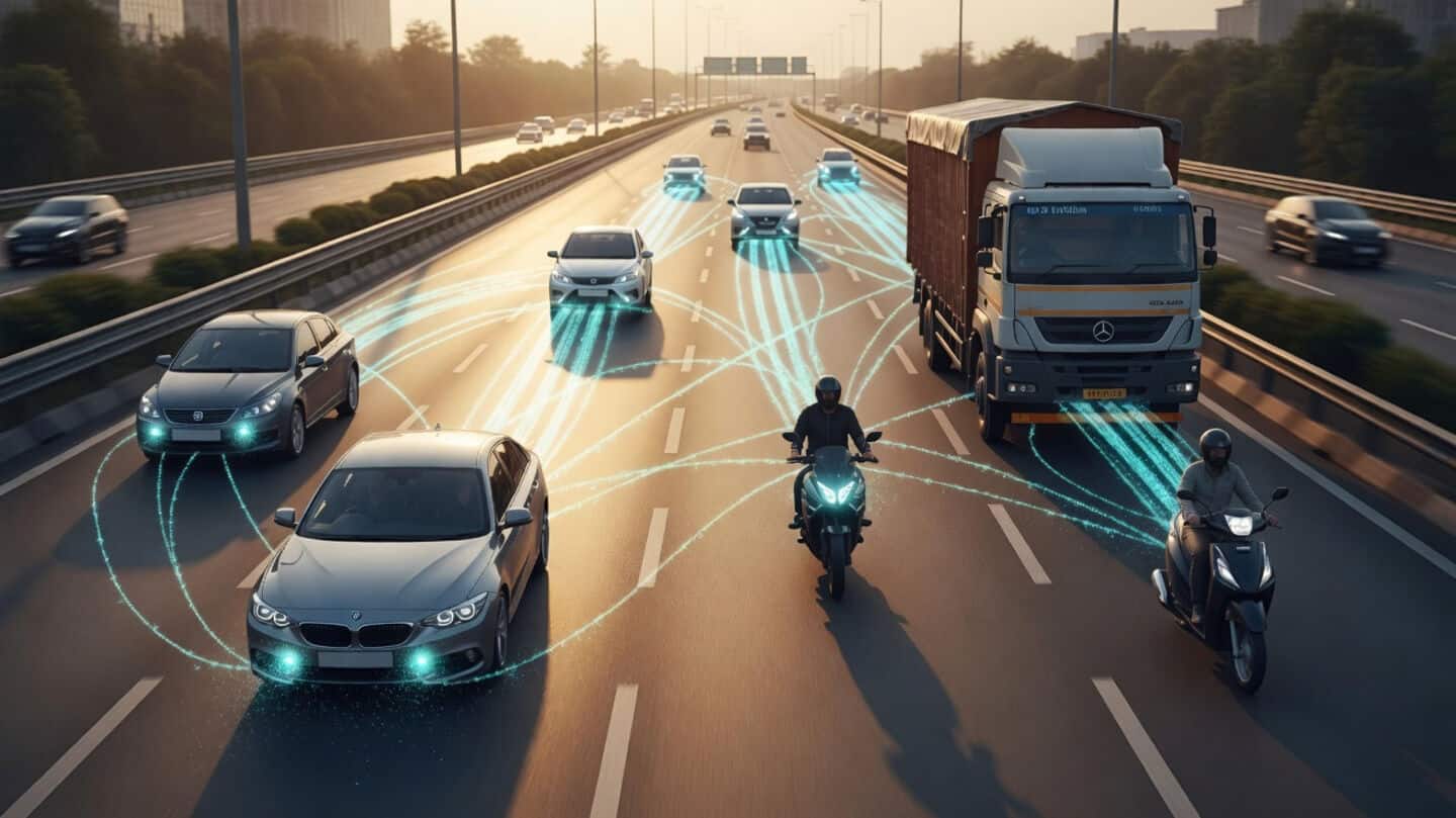 India unveils draft V2V communication rules to improve road safety