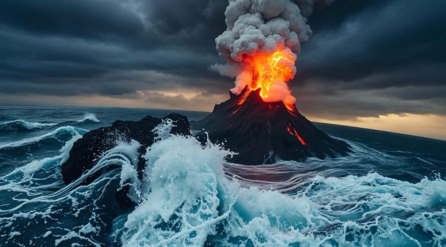 Bismarck Sea volcano started erupting May 8, island may form