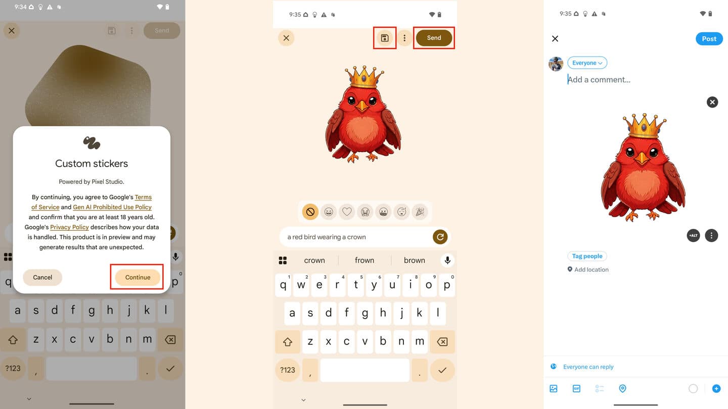 Google Photos can now turn your images into stickers