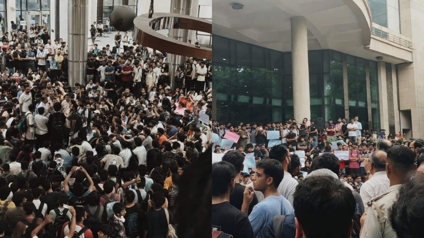 IIT Delhi student, 31, allegedly jumped to death, sparking protests