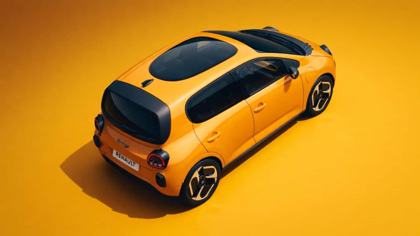 Renault introduces Twingobay roof for Twingo EV, Paris debut