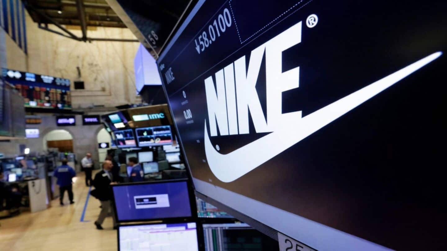 Nike leaves S&P 100 after market value plunged to $57B