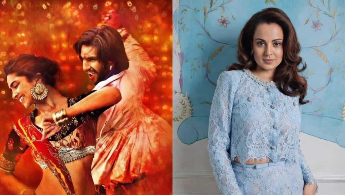 Ranaut says she declined Bhansali's 'Ram-Leela' item number offer