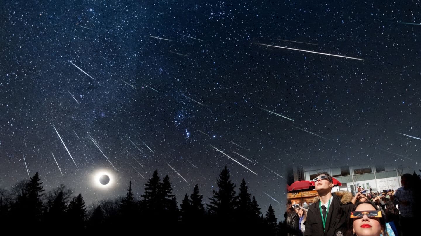 Total solar eclipse, Perseid meteor peak and 6-planet lineup coincide