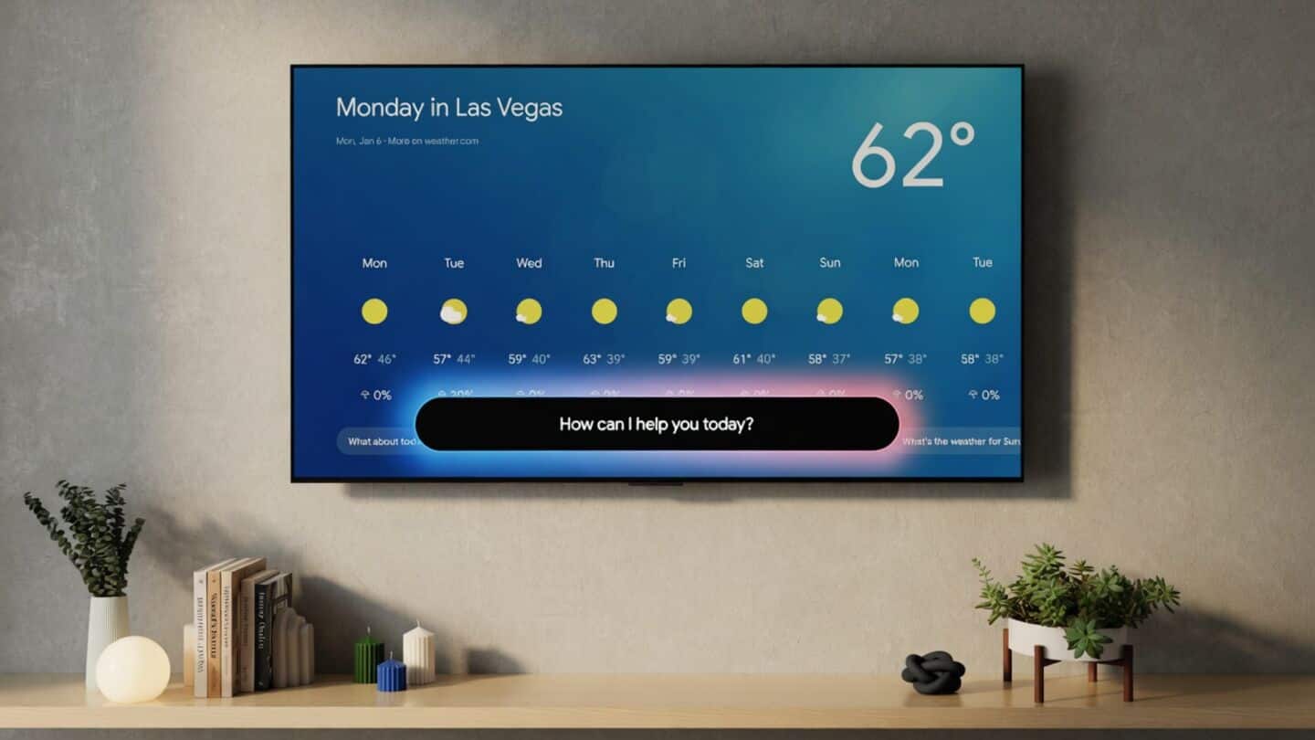 Google updates Google TV with Gemini AI at CES 2026