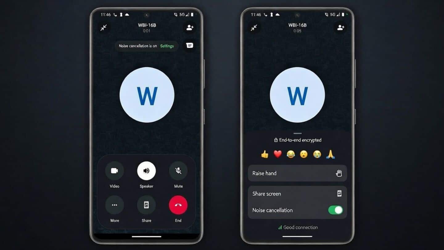 WhatsApp is working on noise cancelation for calls
