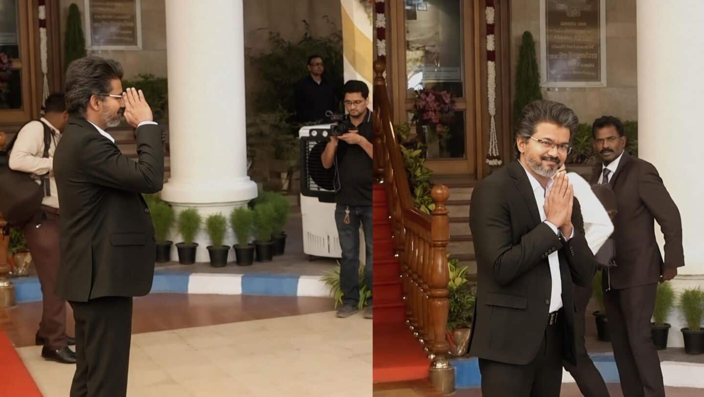 C Joseph Vijay arrives in Delhi to meet PM Modi