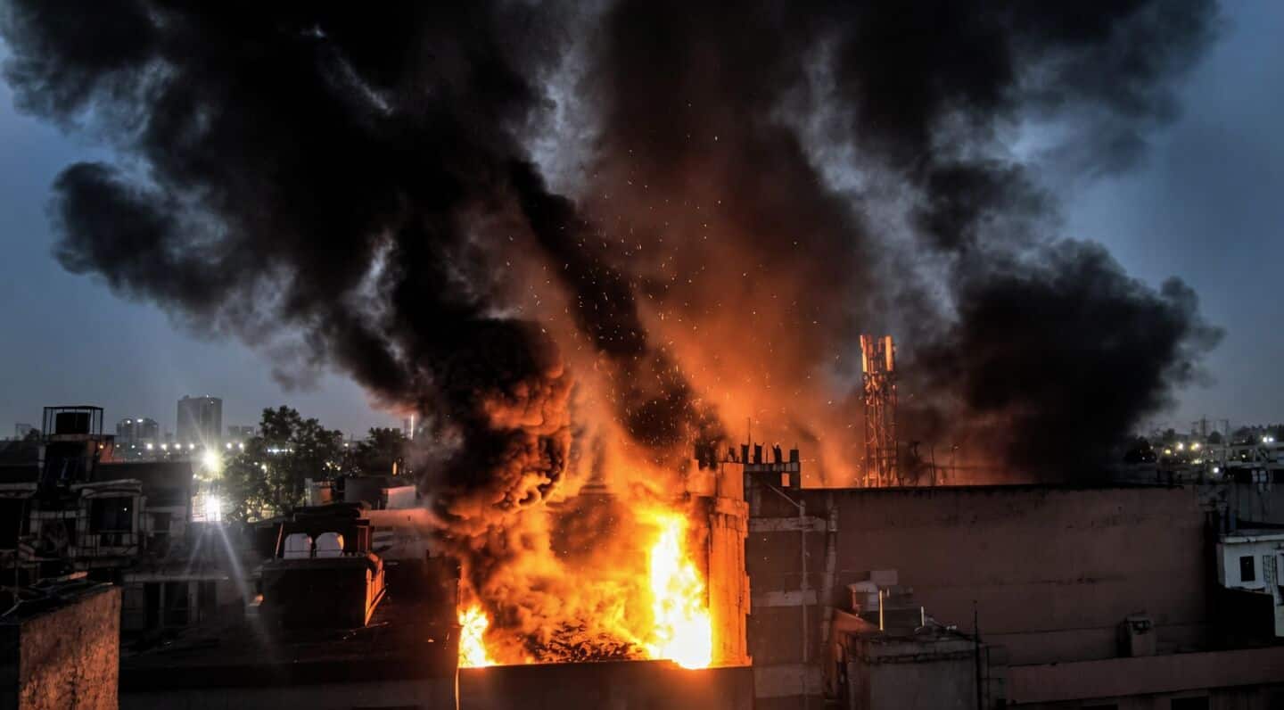 Five fires hit Ghaziabad Noida Greater Noida within 24 hours