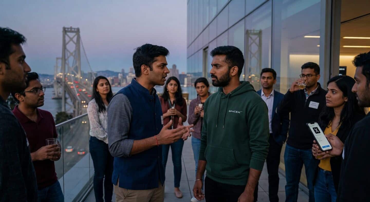 Aditya Patil asks why Indians in San Francisco speak English