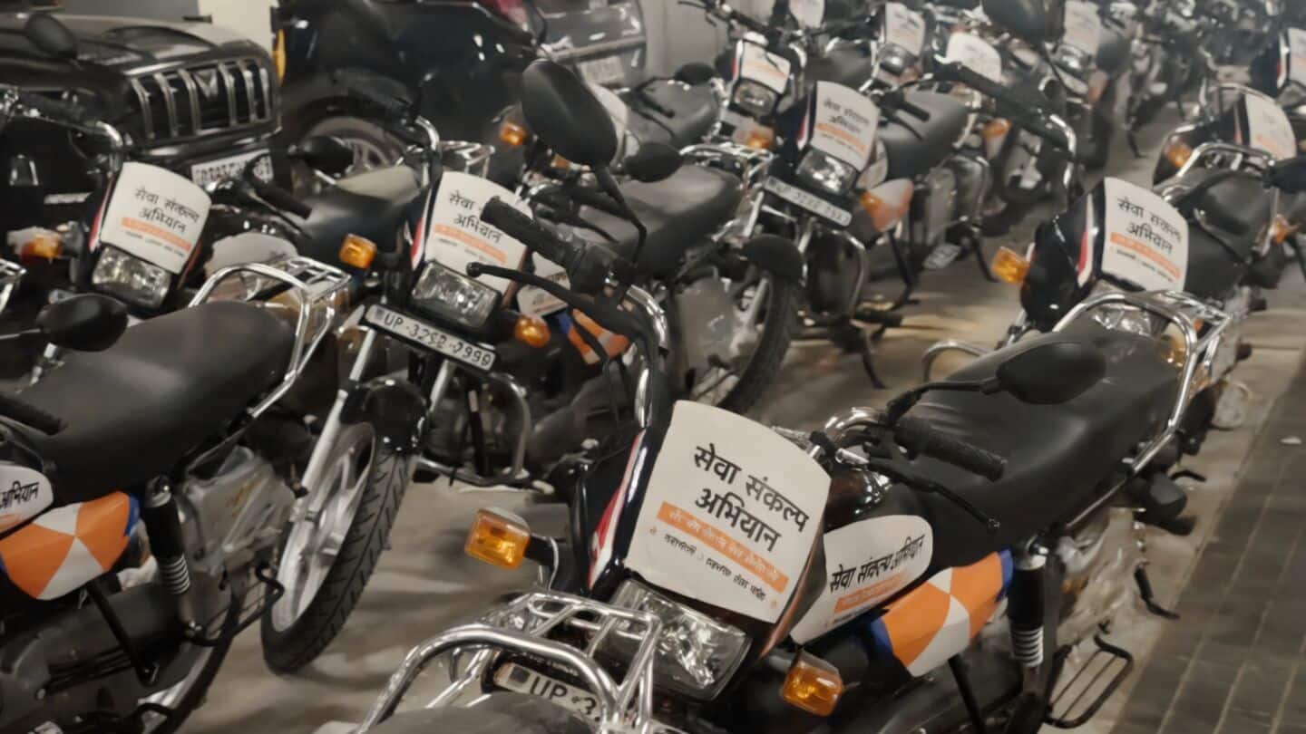 Seva Sankalp Bike Yatra to mark PM Modi's 76th birthday