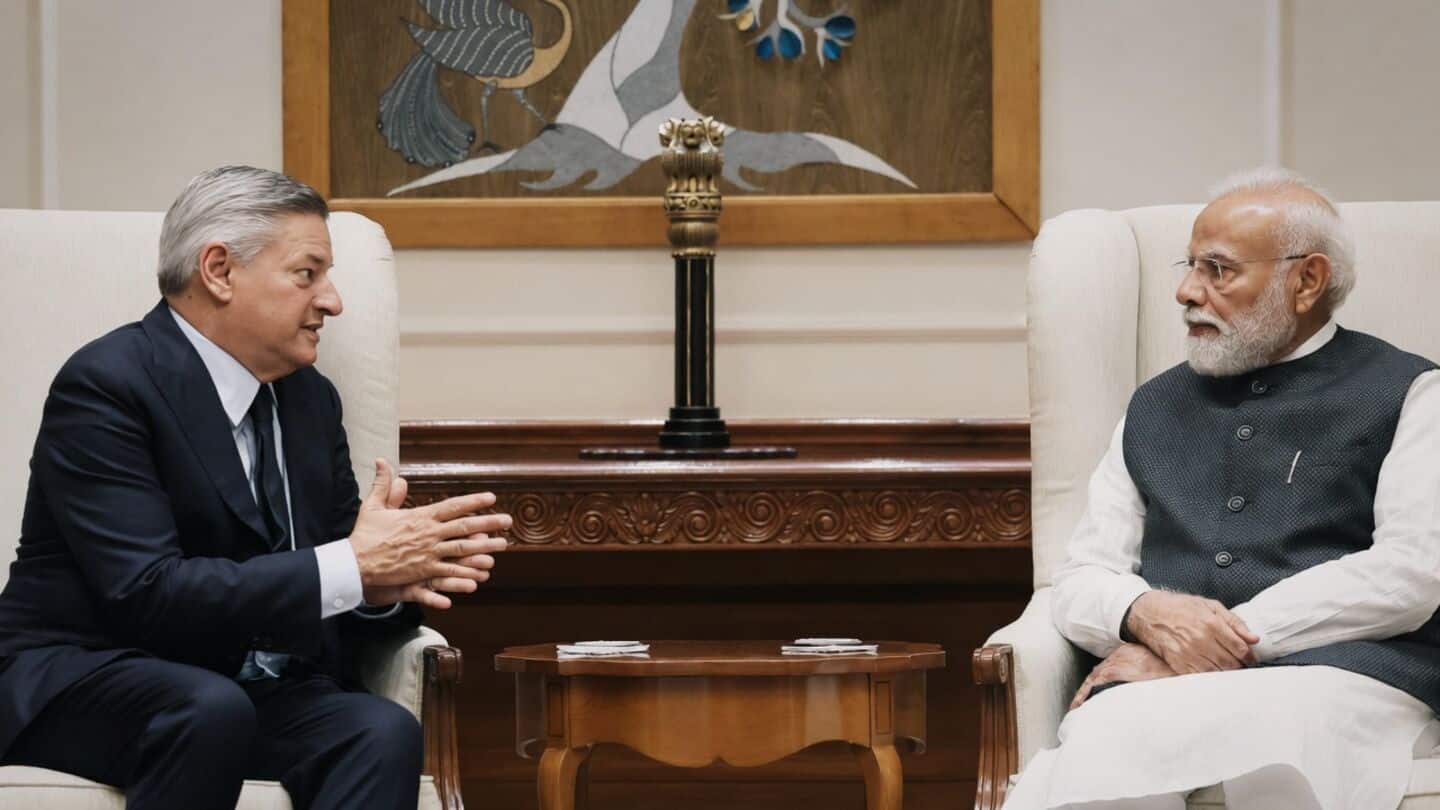 Netflix boosts India's creative investment as Ted Sarandos meets Modi