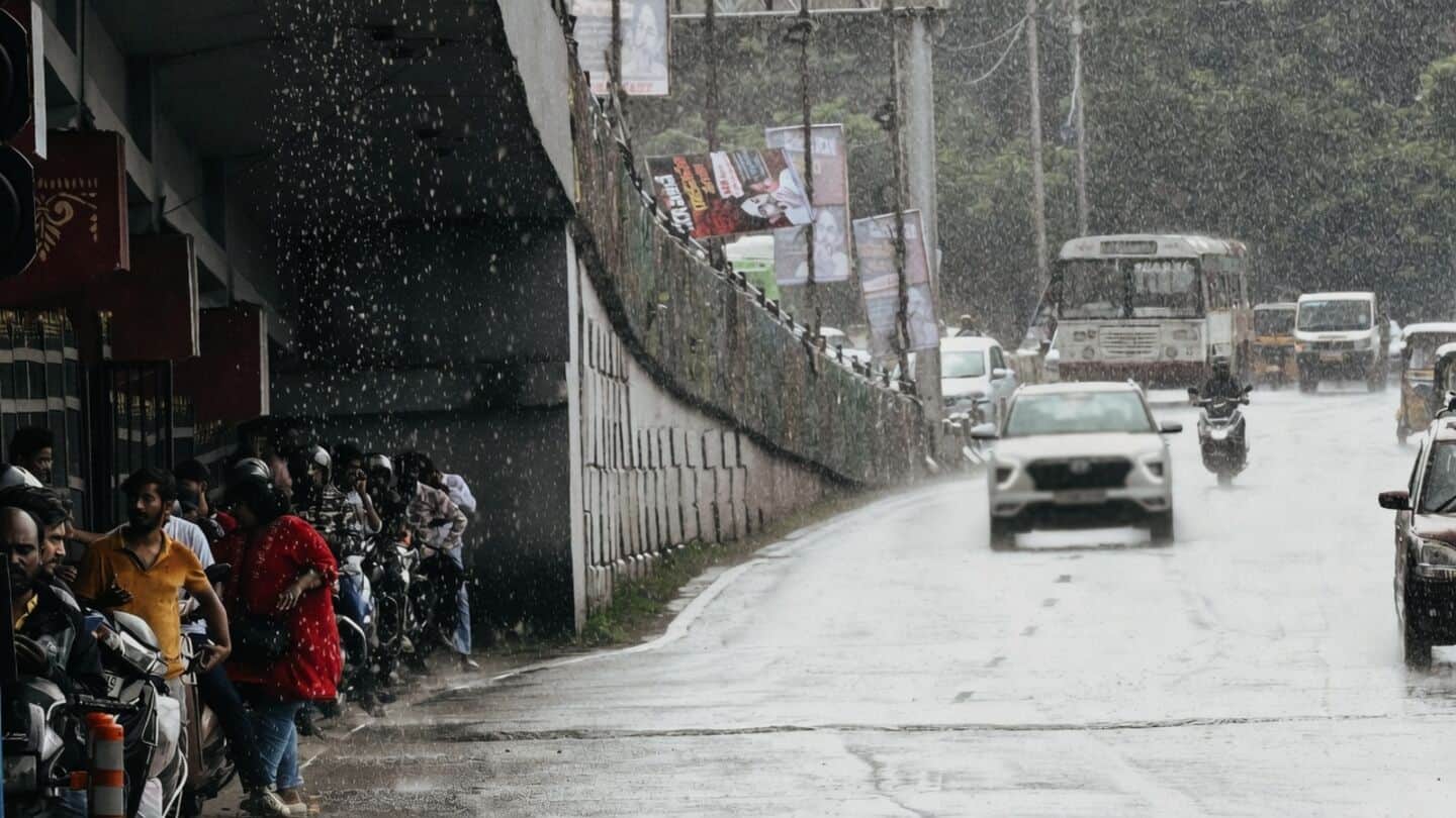 Hyderabad hit by surprise showers Sunday afternoon, breaking dry spell