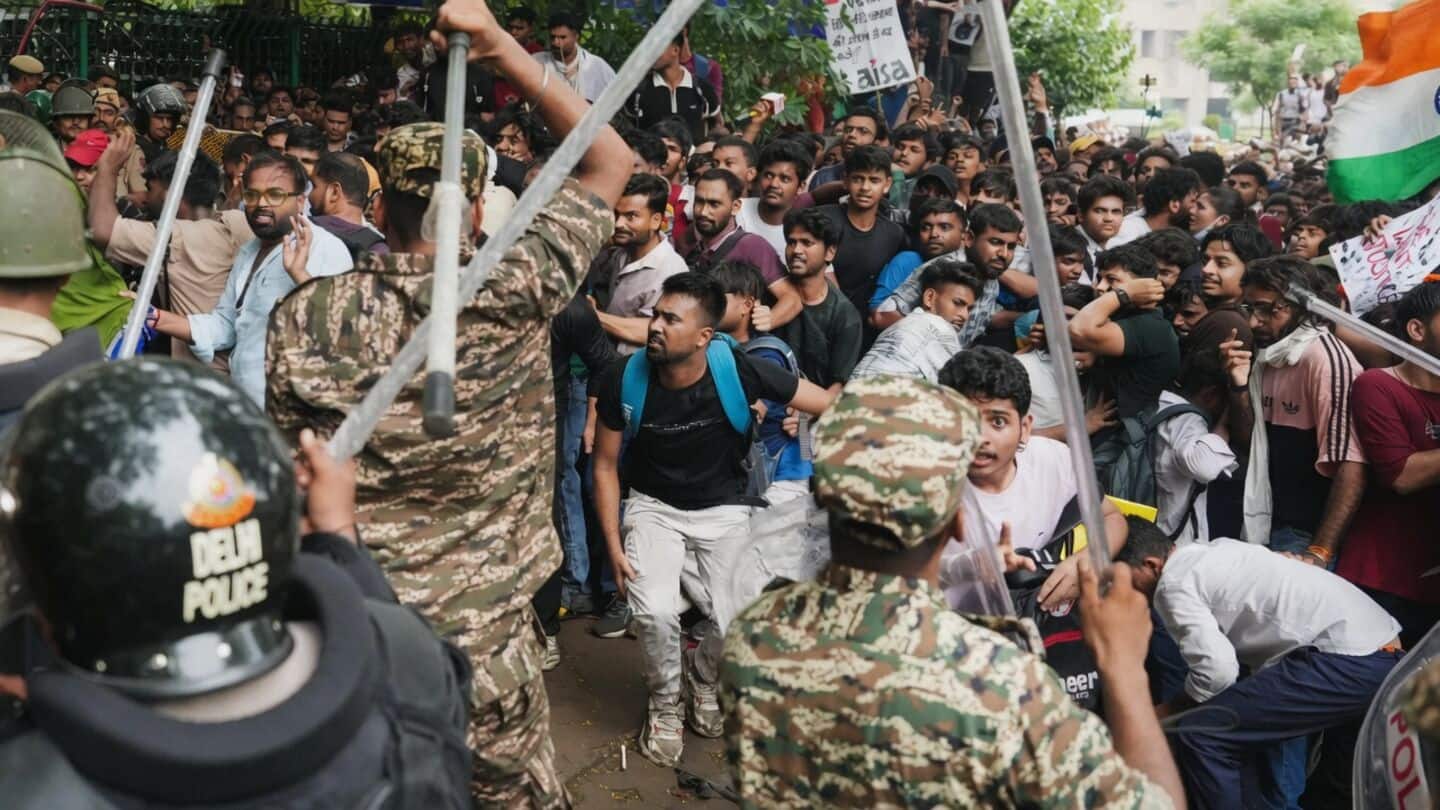 Cockroach Janata Party holds Central Park rally under tightened security