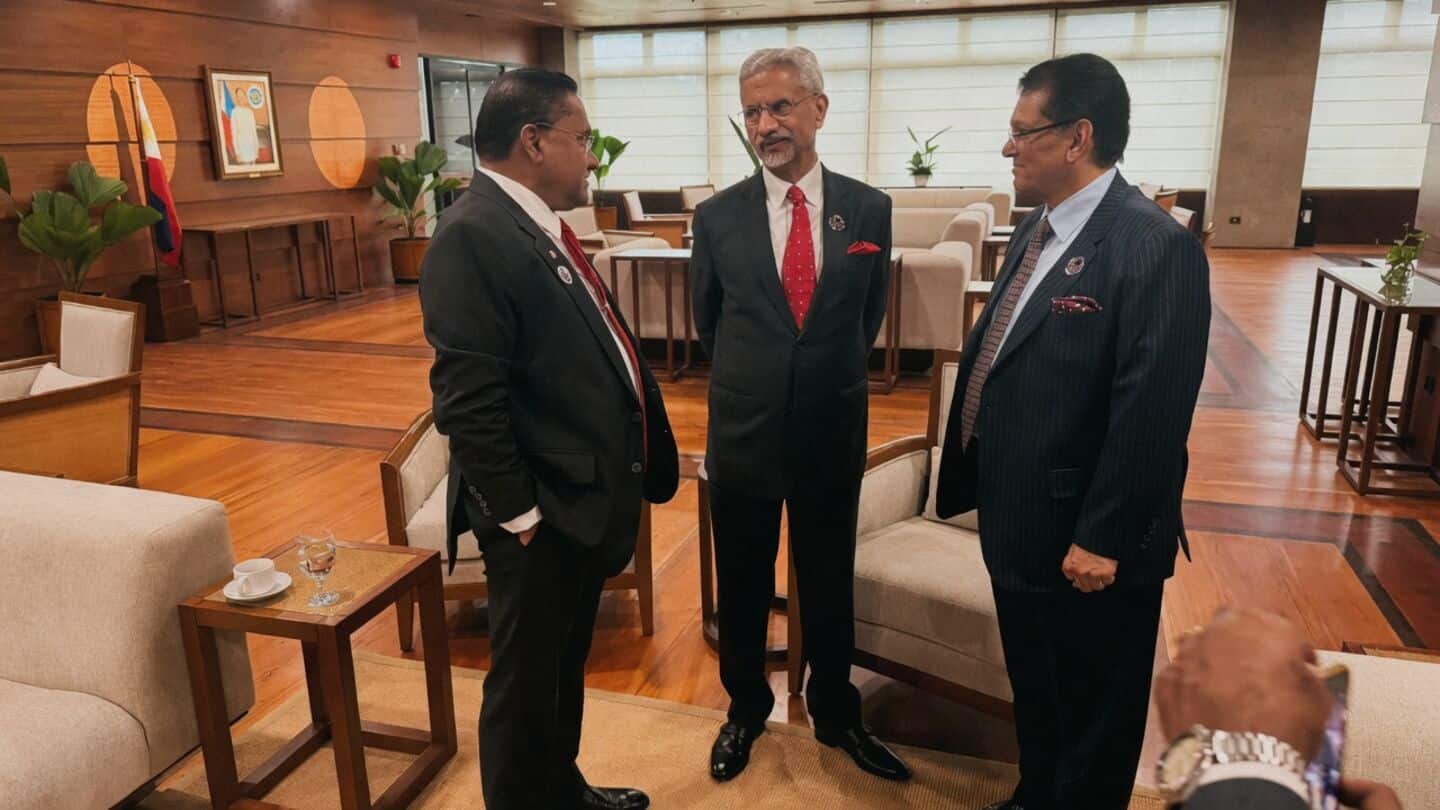 S Jaishankar in Manila meets Sri Lanka, Bangladesh counterparts