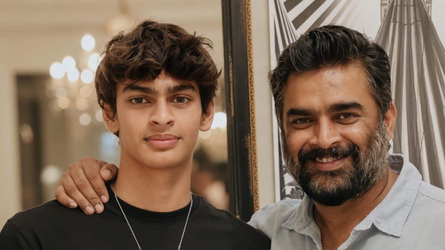 Actor Madhavan's son Vedaant moved to Dubai to train