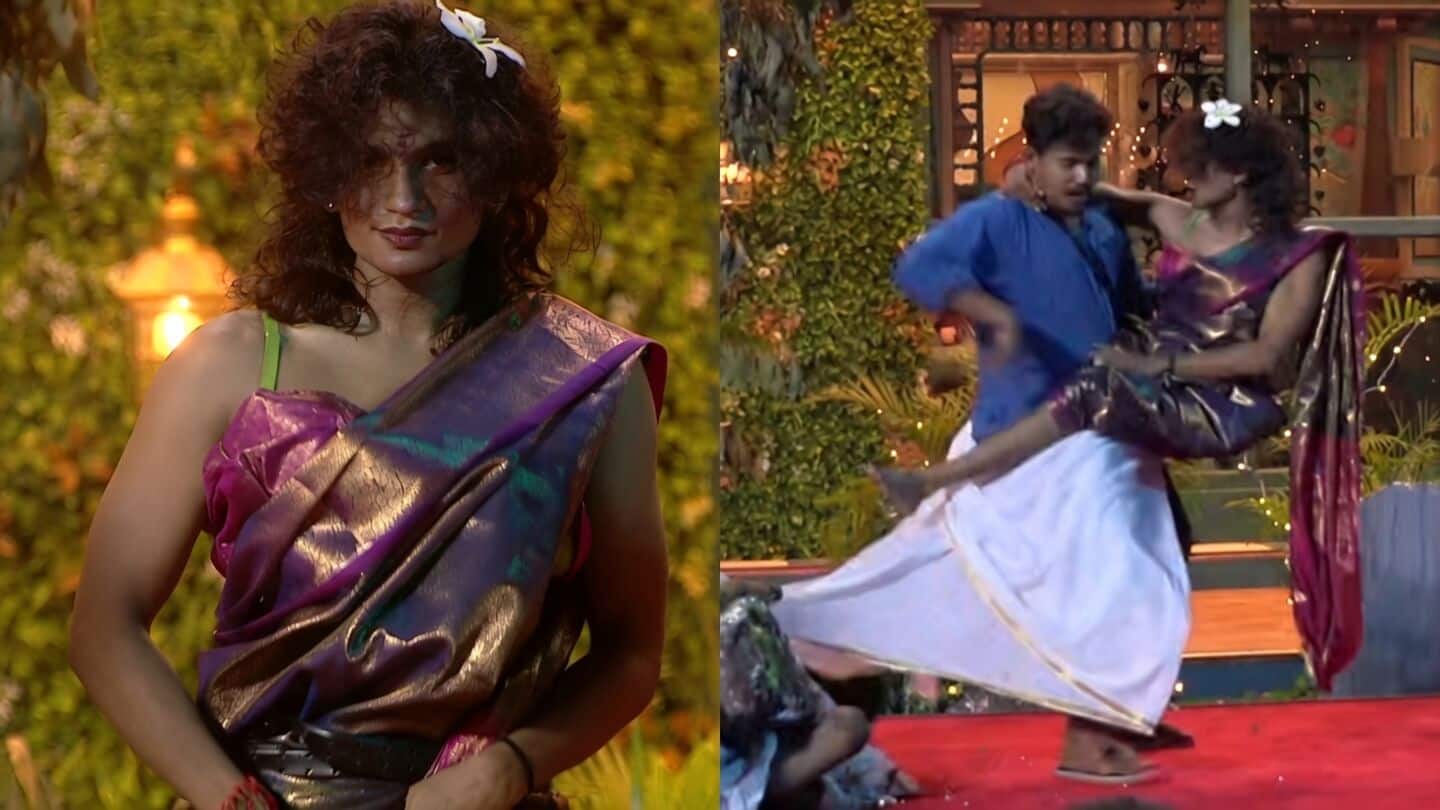 Azif's 'Nagavalli' act charms 'Bigg Boss Malayalam' housemates during task