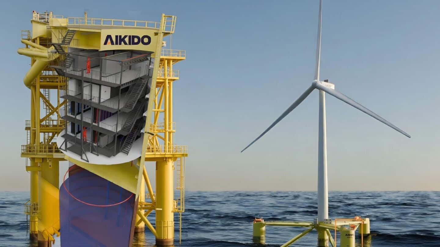 This floating data center uses wind energy to power AI