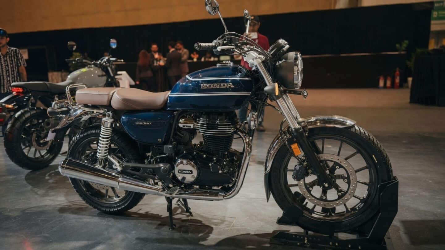 Honda refreshes CB350 trio in India with cosmetic updates