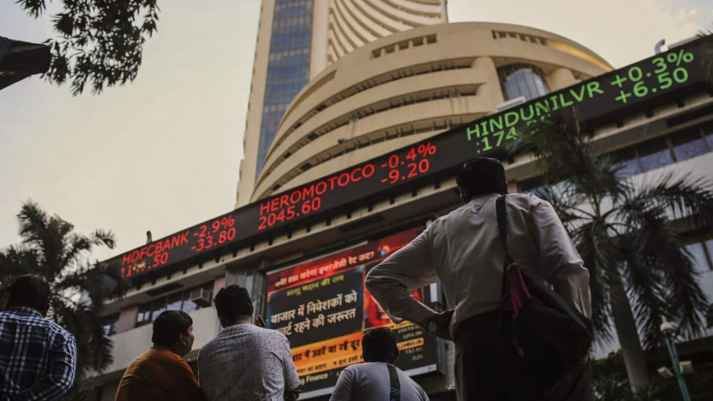 Sensex up 49.44, Nifty above 24,300 as Infosys, TCS slip