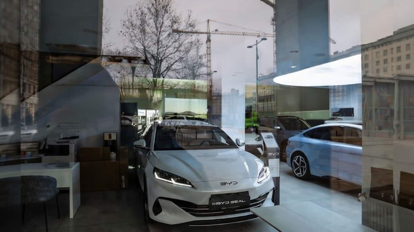 BYD cuts EV prices about 10% amid China's price war