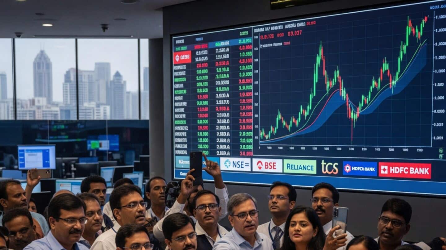 Sensex rises almost 1,000 points to 77,187 Nifty hits 24,090