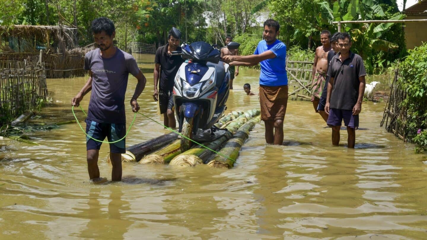 Nagaland cloudburst worsens Assam floods, 31 dead, over 8L affected