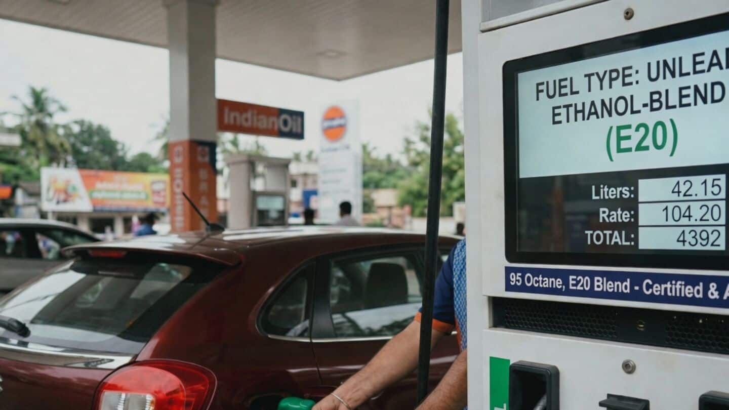 Fuel dealers in India seek payment for mandated E20 testing