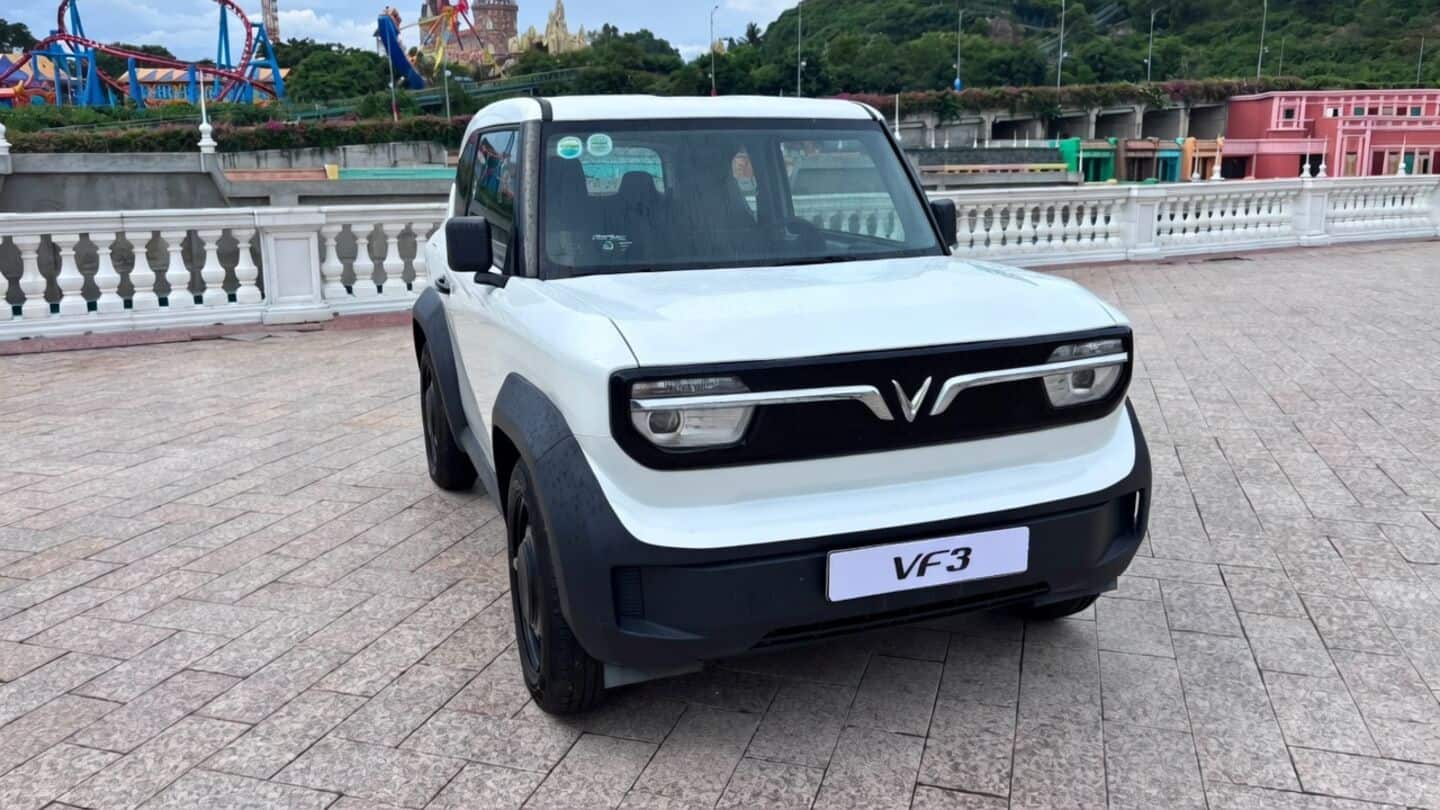 VinFast's smallest VF 3 EV coming to India this year