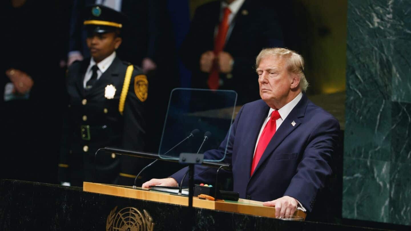 Trump at UN stresses 'America 1st' and expects Tehran deal