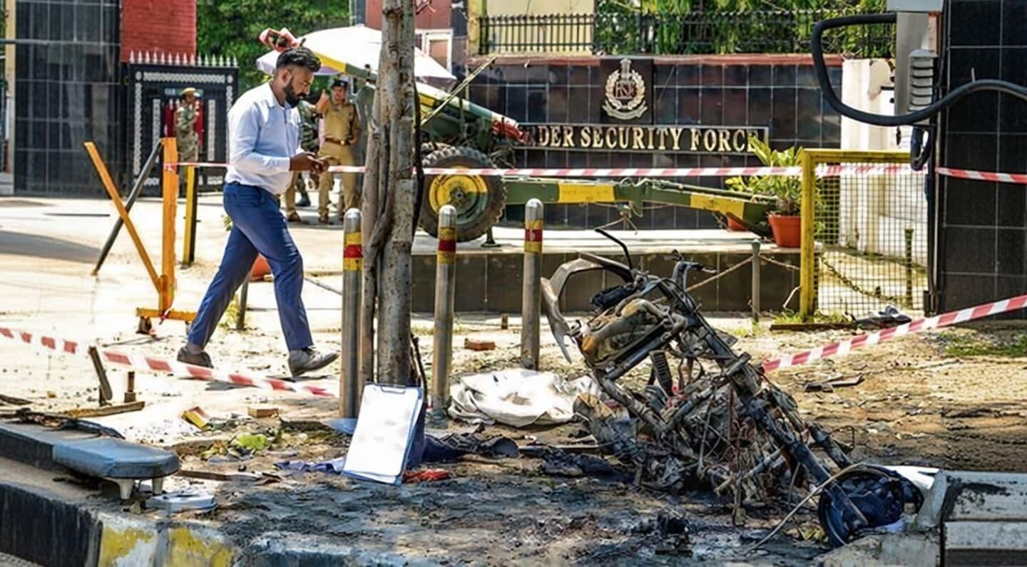 Punjab Police arrest 2 men after Jalandhar BSF IED blast